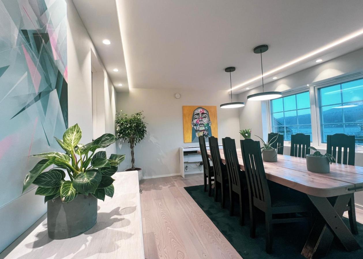 Penthouse Apartment With Amazing View. Тромсё Экстерьер фото