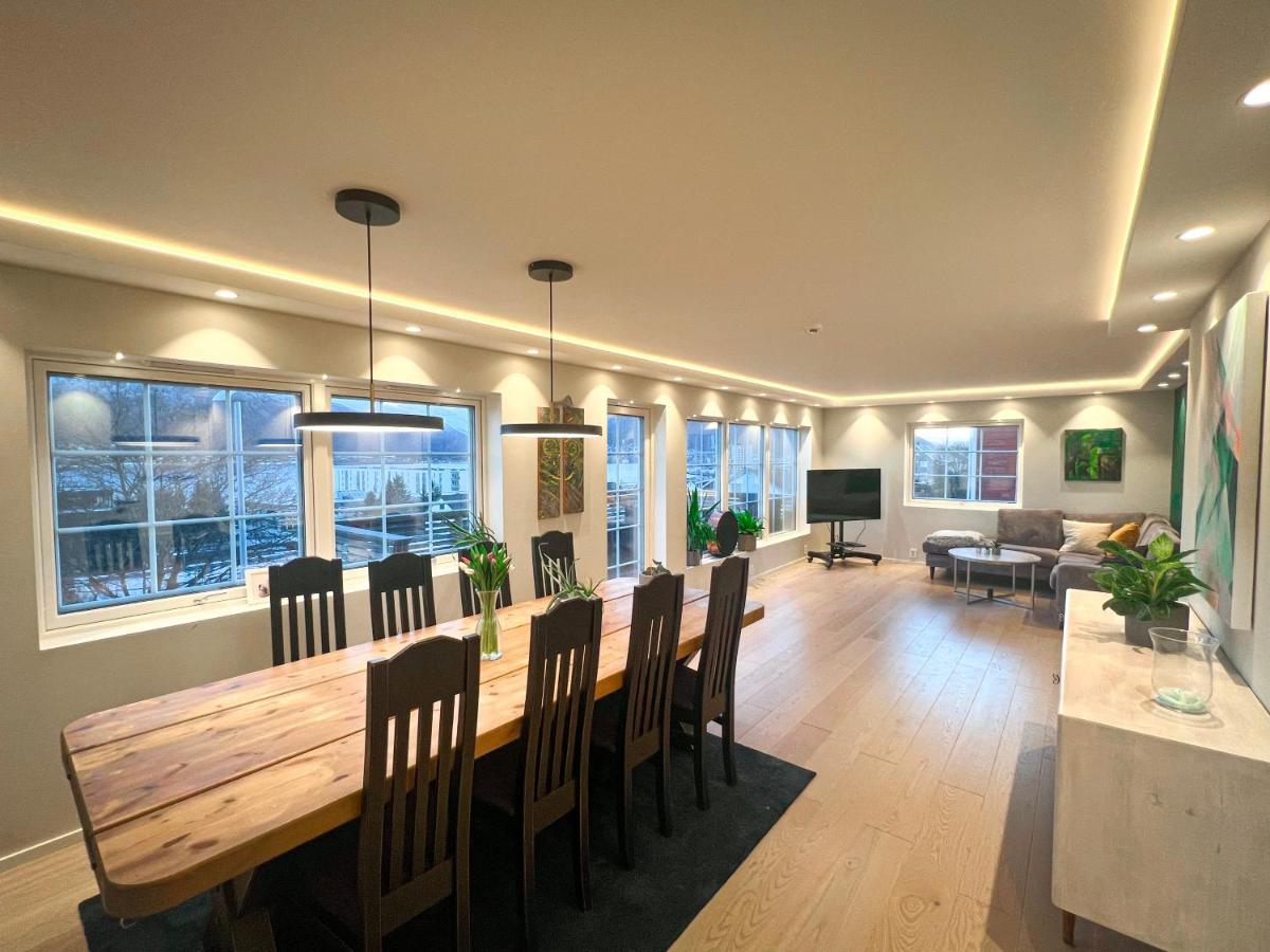 Penthouse Apartment With Amazing View. Тромсё Экстерьер фото