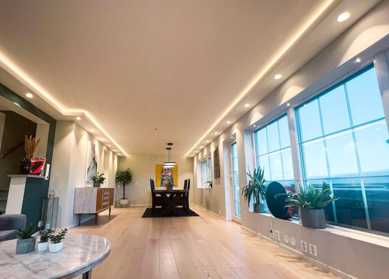 Penthouse Apartment With Amazing View. Тромсё Экстерьер фото